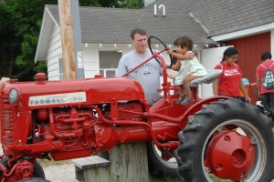 The Farm tractor
