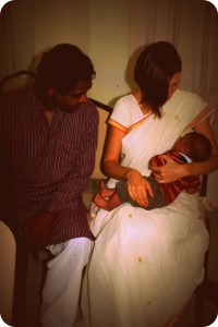 breastfeeding in a sari